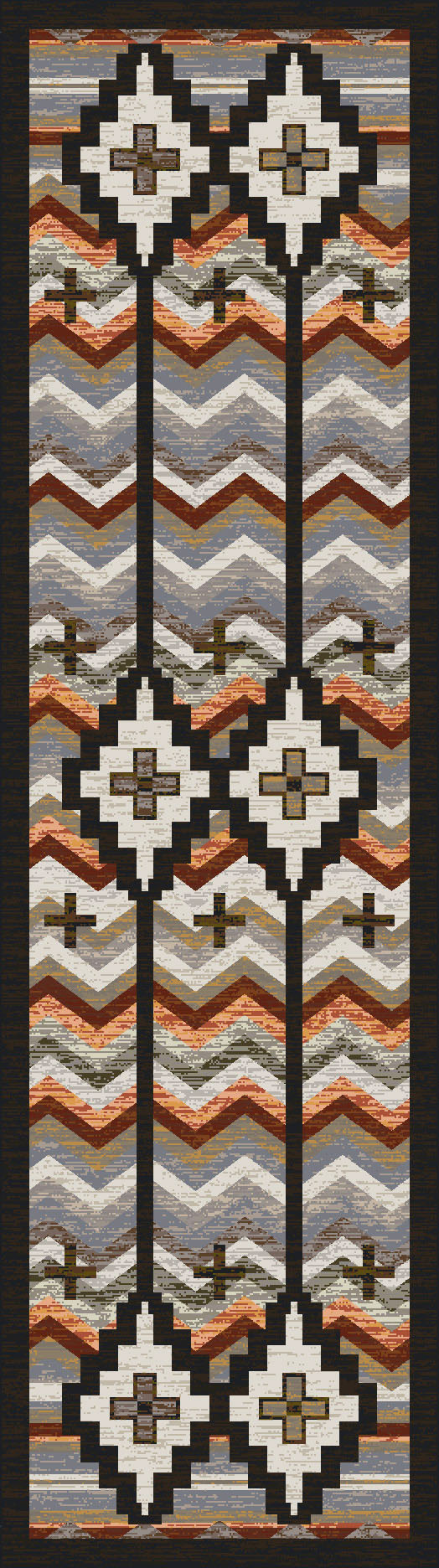 “Shake Your Shawl – Harvest” Western Area Rugs – Choose from 6 Sizes!