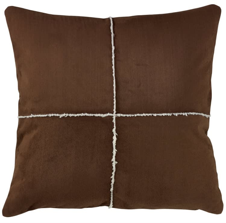 Faux Sheepskin Accent Pillow