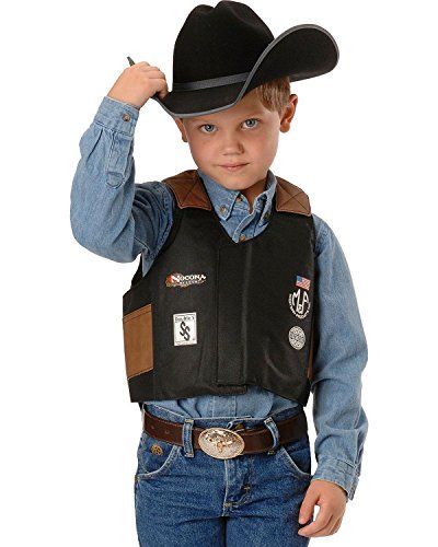 Youth Bull Rider’s Vest – Black