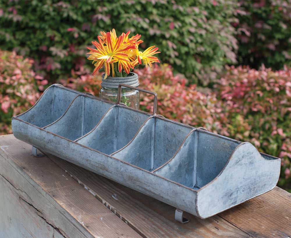 Metal Feed Trough Caddy