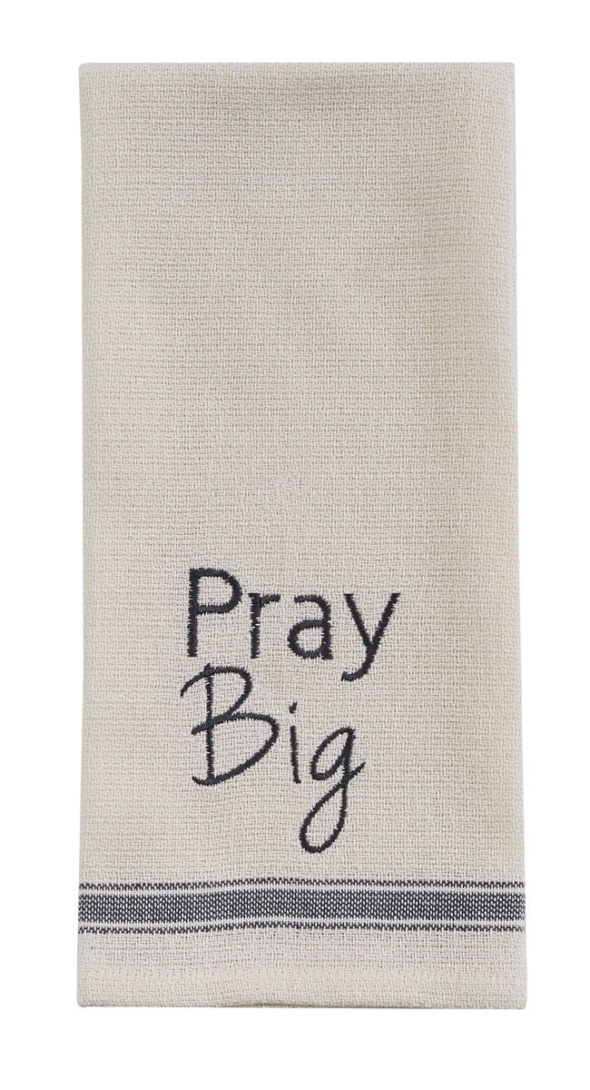 “Pray Big” Dish Towel