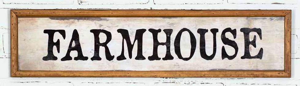 Farmhouse Wood Wall Sign