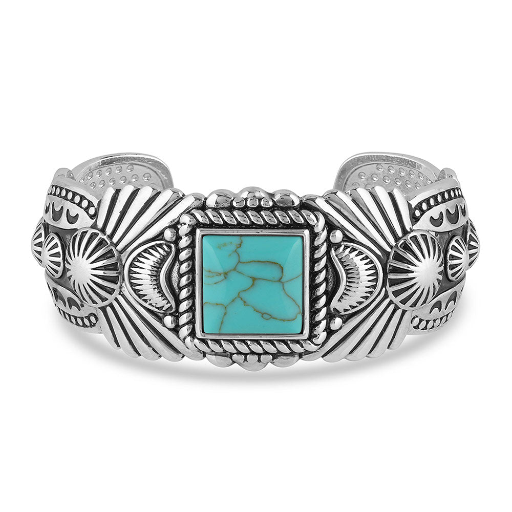 Flourished Turquoise Bracelet