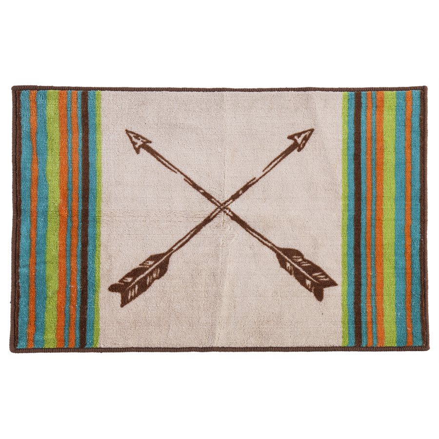 Crossing Arrows Western Accent Rug