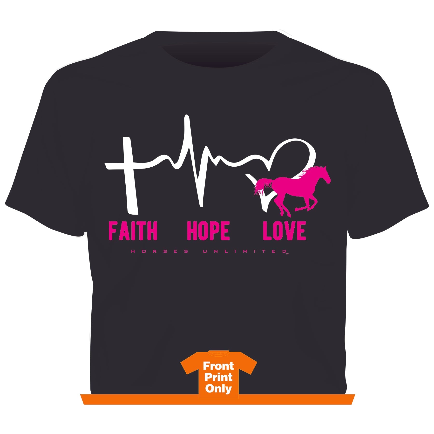 “Faith Hope Love” Western Faith T-Shirt