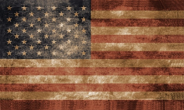 Antique American Flag – 3′ x 5′