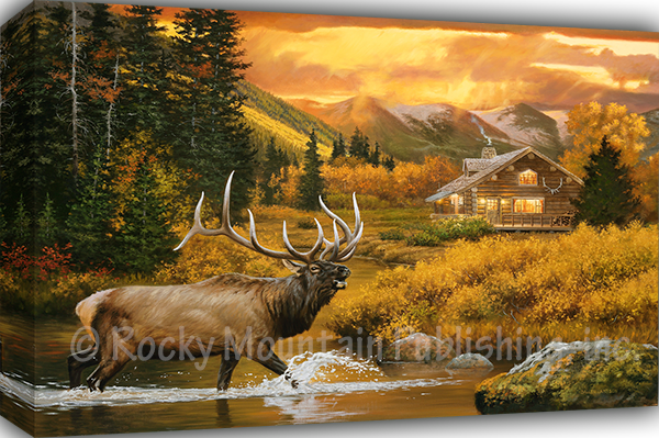 “Golden Hour” Gallery Wrap Canvas Print