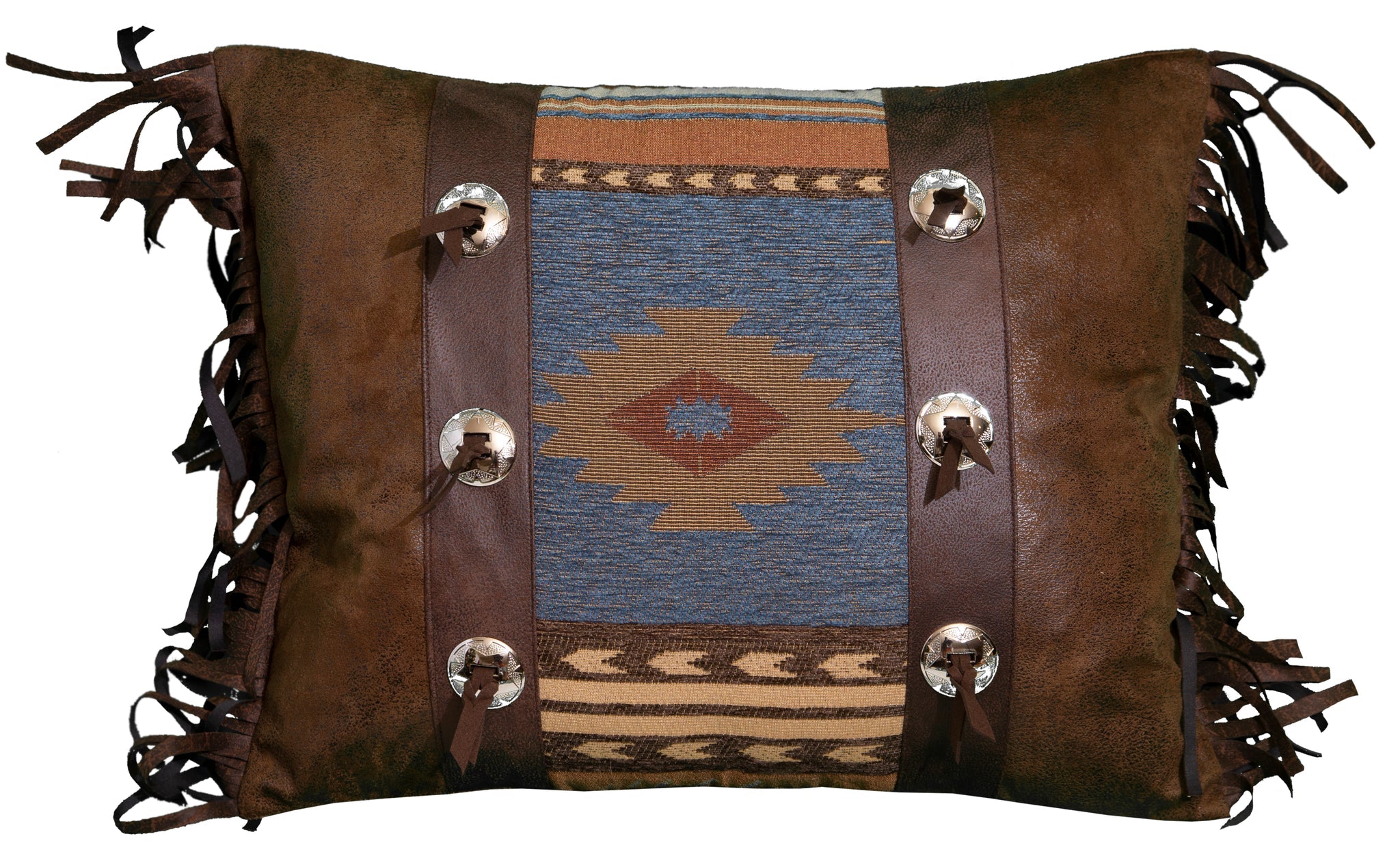 “Sierra Concho” Western Throw Pillow