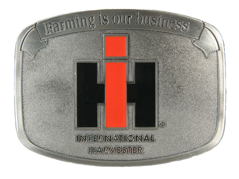 Farming is our Business IH Buckle