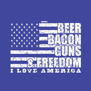 “Beer and Bacon” Western No Bull T-Shirt