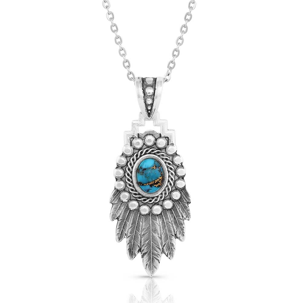 Blue Spring Western Necklace – Made in the USA