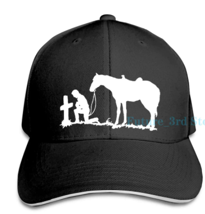 Praying Cowboy Cap – Choose From 4 Colors!