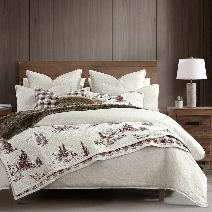 “White Pine” Reversible Quilt Set