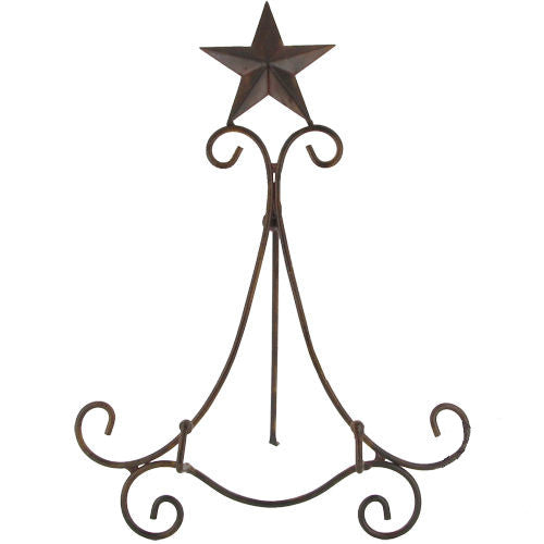 One Star Western Metal Easel