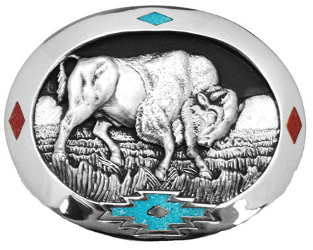 Bull Belt Buckle