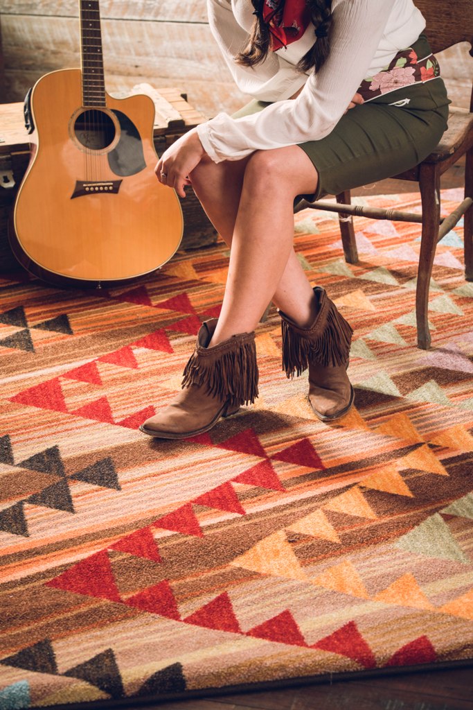 “Time Travel” Southwestern Area Rugs – Choose from 6 Sizes!