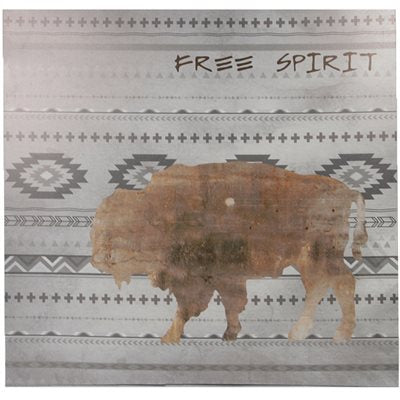 “The Free Spirit” Buffalo Canvas