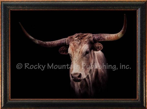 “Wide Load” Western Framed Canvas Print