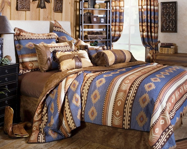 “Sierra” 4-Piece Western Bedding Ensemble Twin