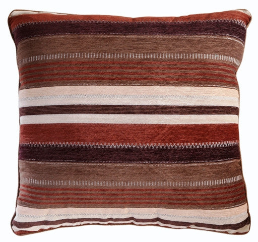 “Old West Stripe” Euro Sham 27″ x 27″