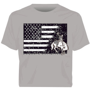 “American Bronc” Cowboys Unlimited Adult T-Shirt