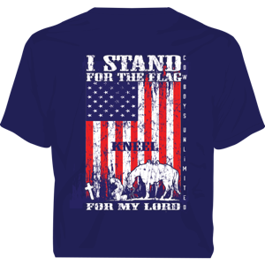 “Kneel for my Lord” Western Faith T-Shirt