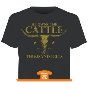 “Cattle” Western Faith T-Shirt