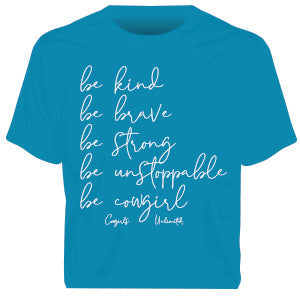 “Be Cowgirl” Western Faith T-Shirt