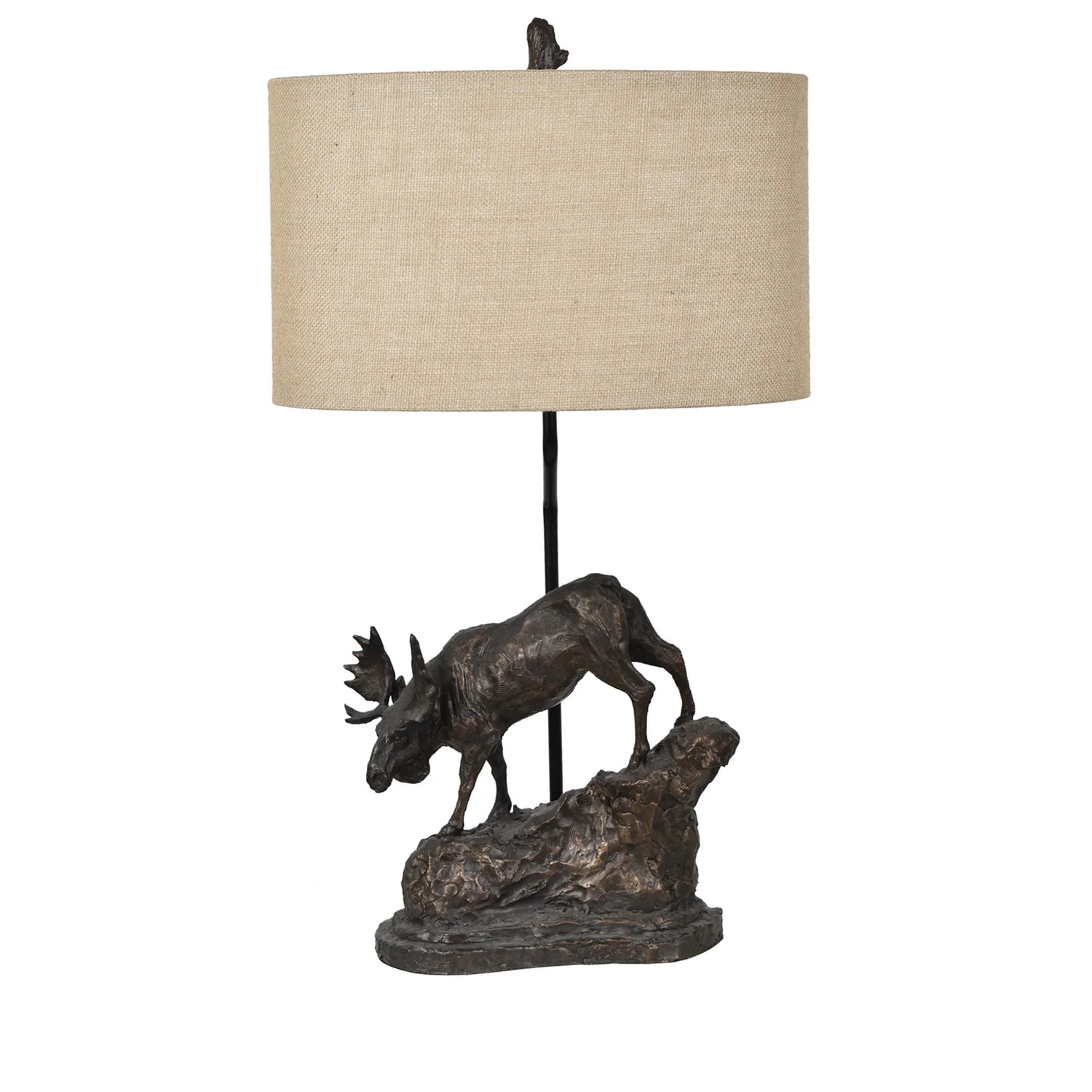 “Moose Trail” Table Lamp – 2 Pieces