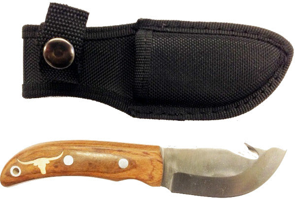 Longhorn Western Gut Hook Knife