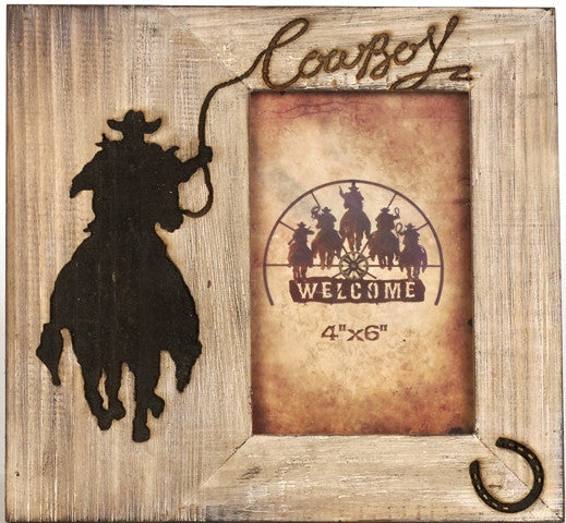 Cowboy Western Photo Frame 4″ x 6″