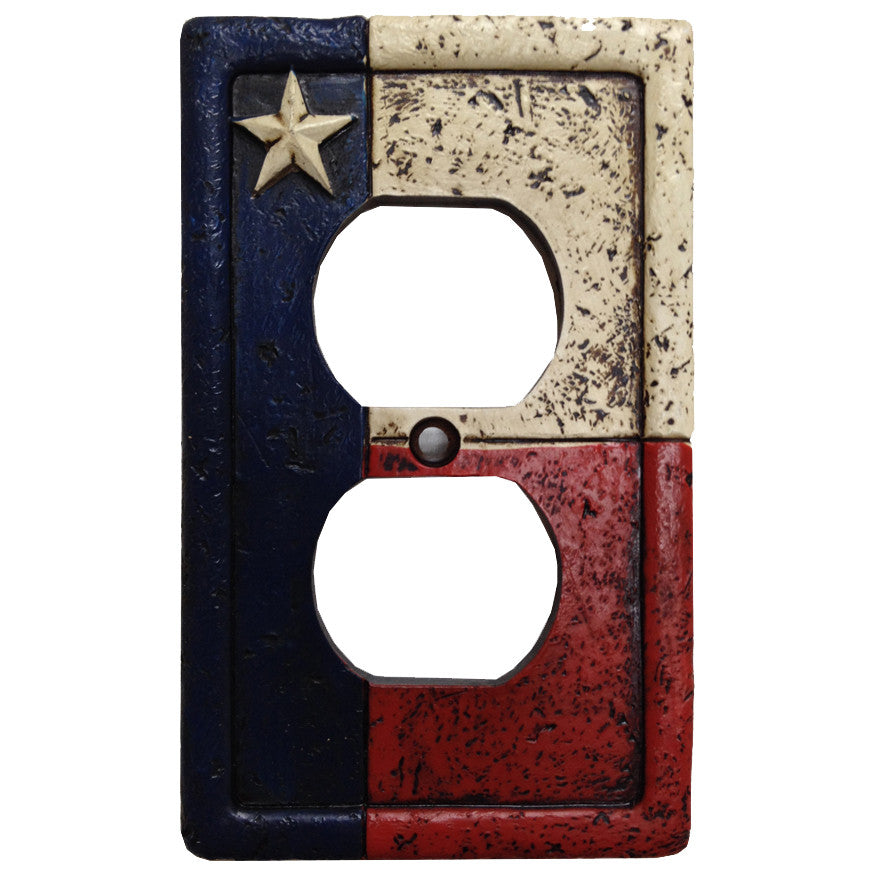 Texas Single Outlet Plate