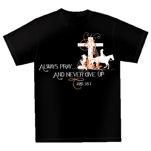 “Always Pray” Faith T-Shirt