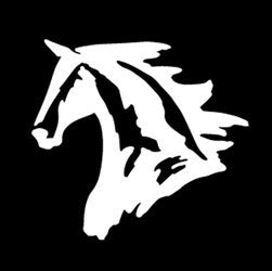 “Horse Head 2” High Performance Vinyl Decal