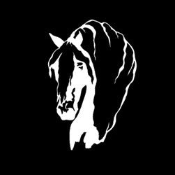 “Mane Horse” High Performance Vinyl Decal