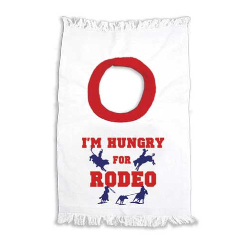 “I’m Hungry for Rodeo” Baby Bib