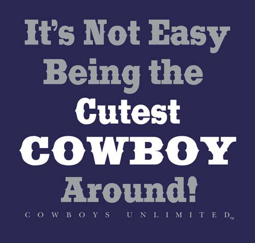 “Cutest Cowboy Around” Western Kids T-Shirt