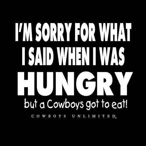 “Hungry Cowboy” Western Kids T-Shirt