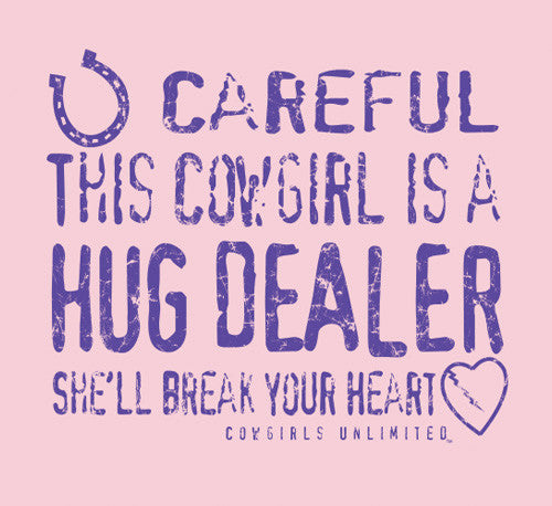“Cowgirl Hug Dealer” Western Kid’s T-Shirt