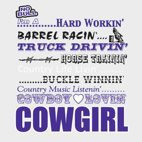 “Cowgirlin” No Bull T-Shirt