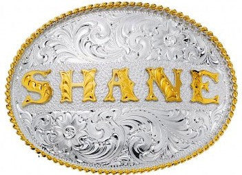 “The Name Buckle” Western Belt Buckle