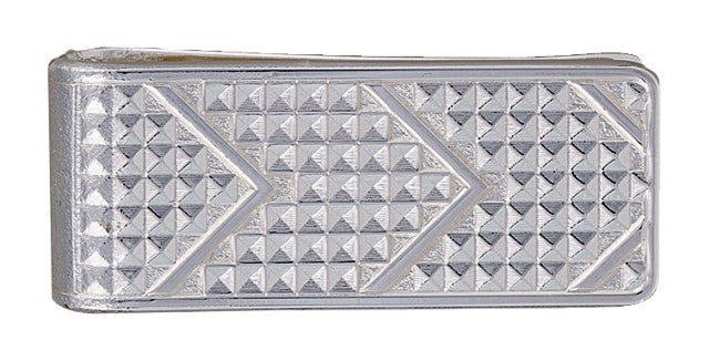 Western Crosscut Bright Money Clip