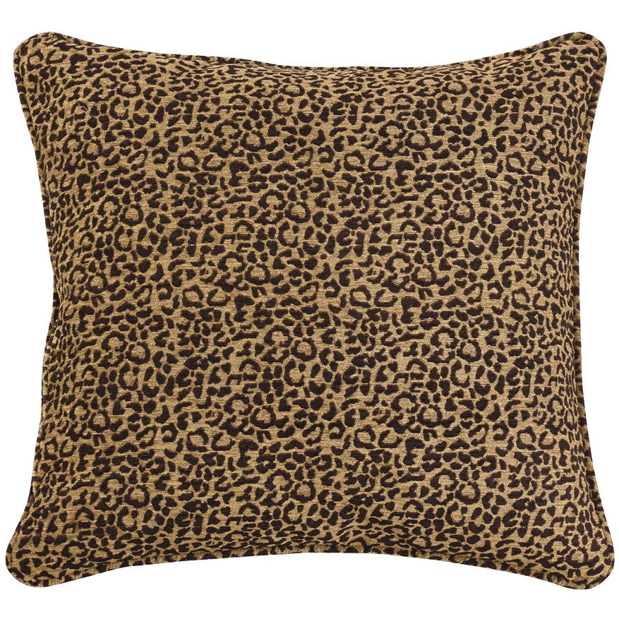 “San Angelo” Western Cheetah Eurosham – 27″ x 27″