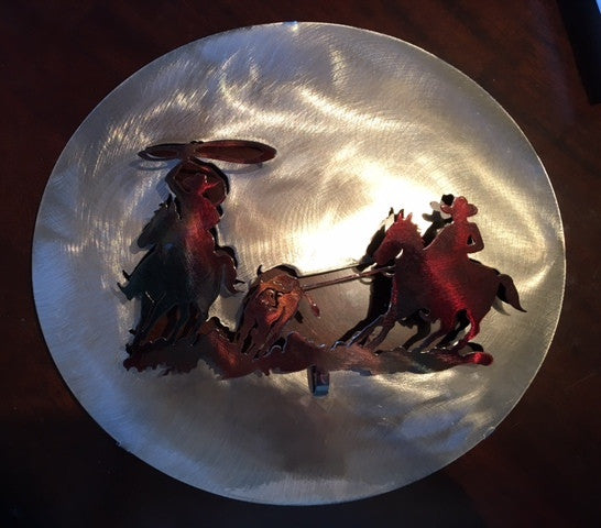 “Team Roper” Metal Laser Cut Wall Art