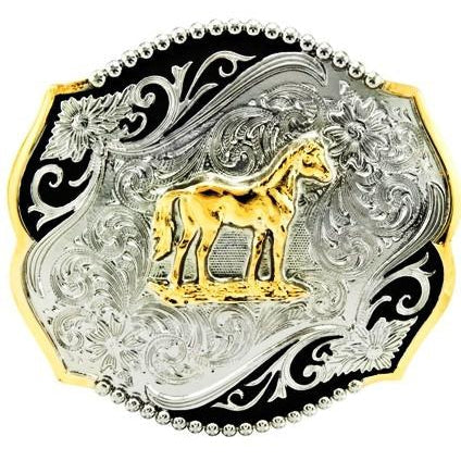 Western Belt Buckle – Standing Horse