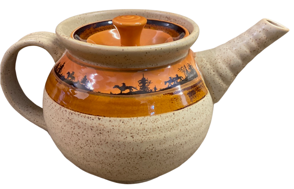 Cowboy Teapot