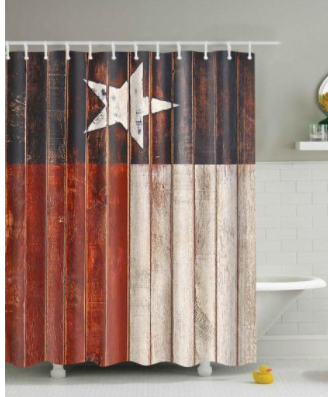 “Texas” Shower Curtain