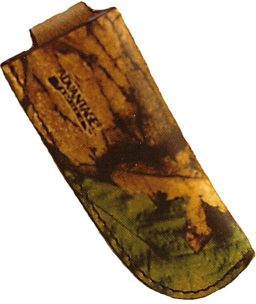 Western Camo Leather Knife Sheath