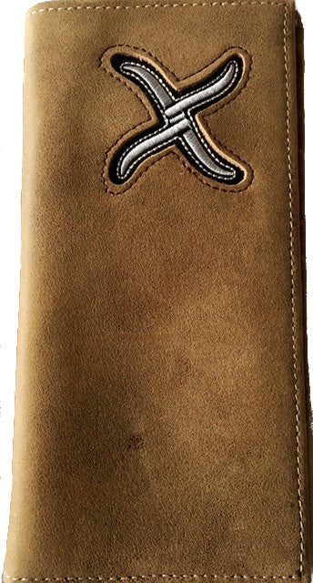 Twisted-X Soft Distressed Brown Rodeo Wallet